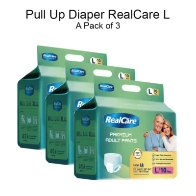 Realcare Pull-Up Adult Diaper (Large) - A Pack of 3