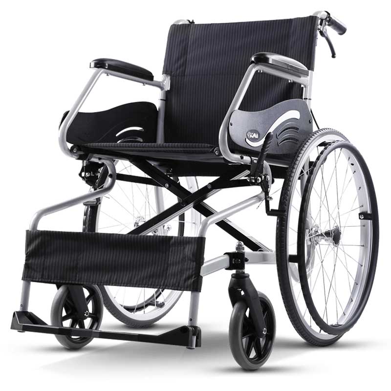 Soma Light-Weight Wheelchair - Large Wheels (SM100.3) - Old is Gold Store