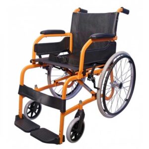 Wheelchair - Champion 200-Orange-Black