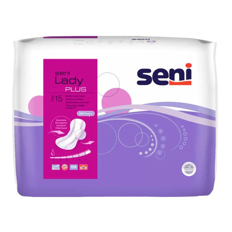 Light Incontinence Pads - For Ladies (Plus) - A Pack of 3 - Image 2