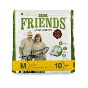 Disposable Adult Diaper-Friends Ad 10's Easy - Medium