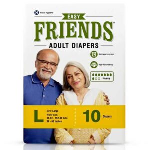 Disposable Adult Diaper-Friends AD 10's Easy - Large