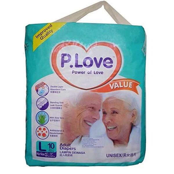 Disposable Adult Diaper - P.Love - Large