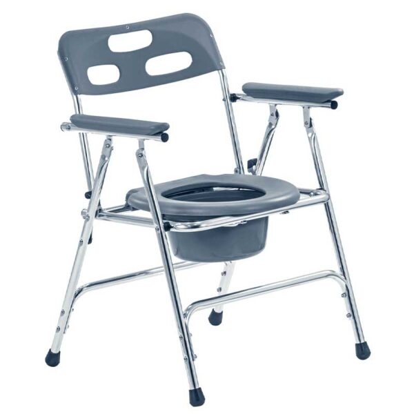 Wide Foldable Commode Chair (8991)