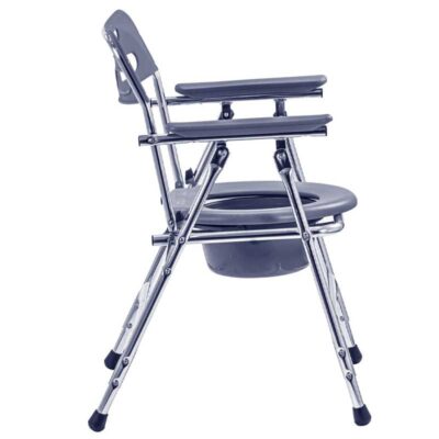 Wide Foldable Commode Chair (8991)