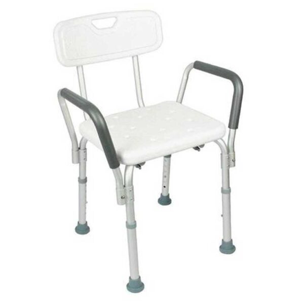 Elegant Shower Chair With Removable Armrests (7985L)