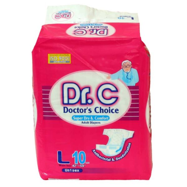 Dr. C Adult Diaper Regular (Large)