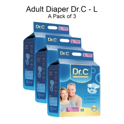 Dr. C Adult Diaper Regular (Large)