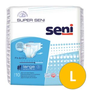 Adult Diaper - Super Seni Regular, Large (10pcs)