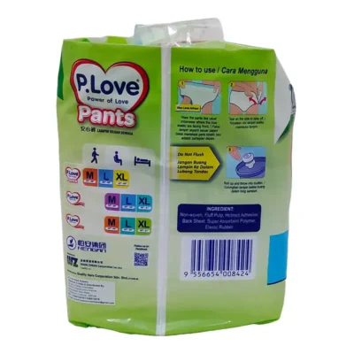 Pull Up Diaper - P Love - Large