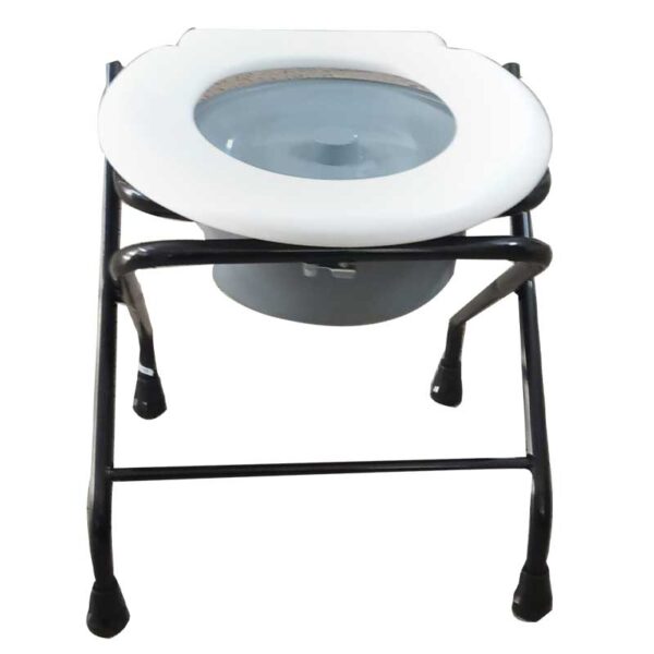 Commode Chair Invalid - Indian conversion with pan (CC897A5) - Comfocare