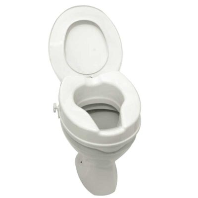 Toilet Raiser with Lid - 4" - Ishnee