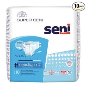 Super Seni Breathable Adult Diapers (Medium) (10s)