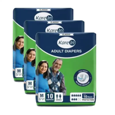 KareIn Classic Adult Diaper- Medium