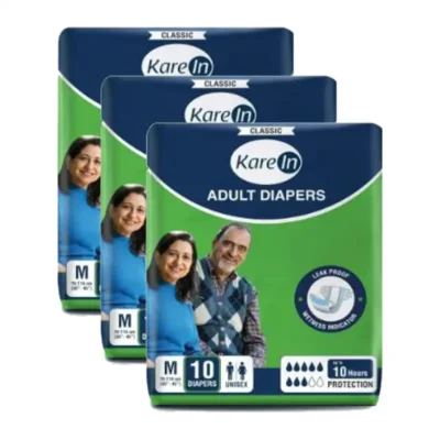 KareIn Classic Adult Diaper- Medium