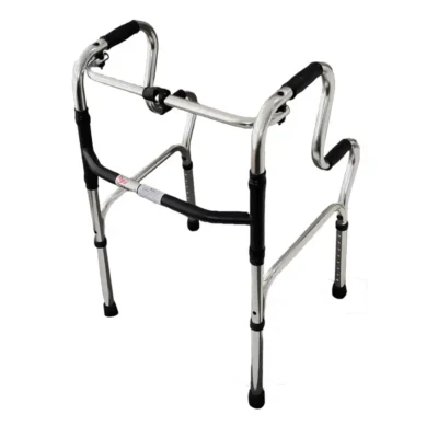 Shop the Step Walker at Old is Gold Store. A height-adjustable and foldable mobility aid with unique sit-to-stand support, designed for enhanced safety and independence. Perfect for seniors and individuals seeking a reliable walking aid.